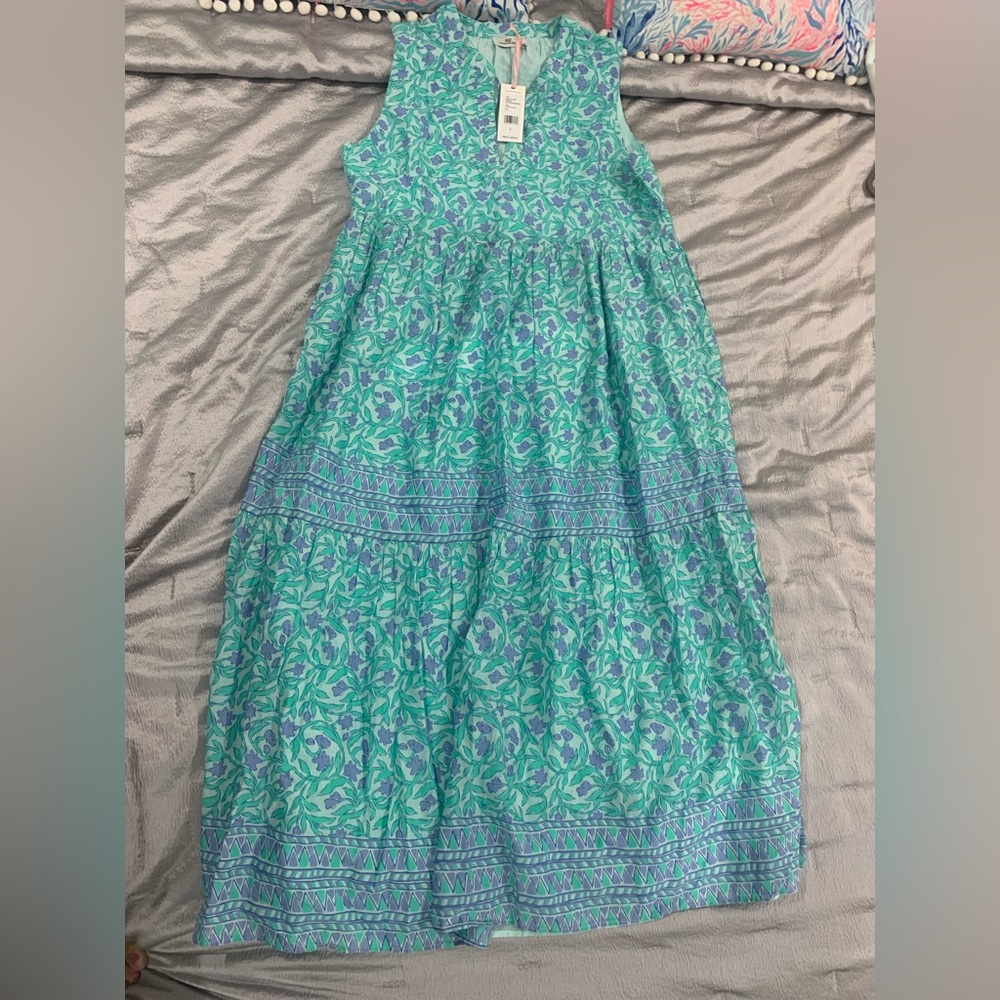 Vineyard Dress Guana Floral Tiered MIDI Dress
